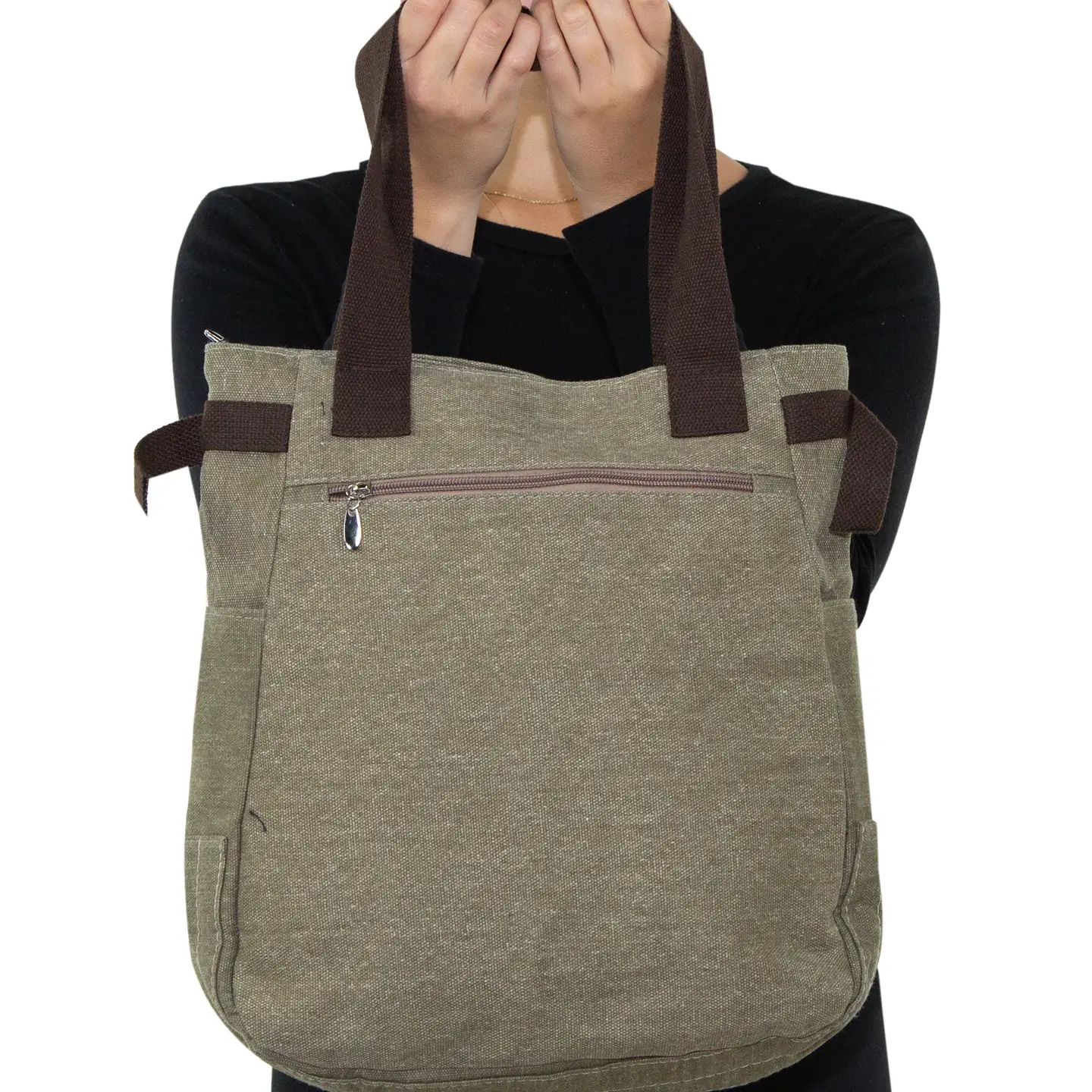 Bag - Tote Cats Faux Fur - Beige - hotRAGS.com