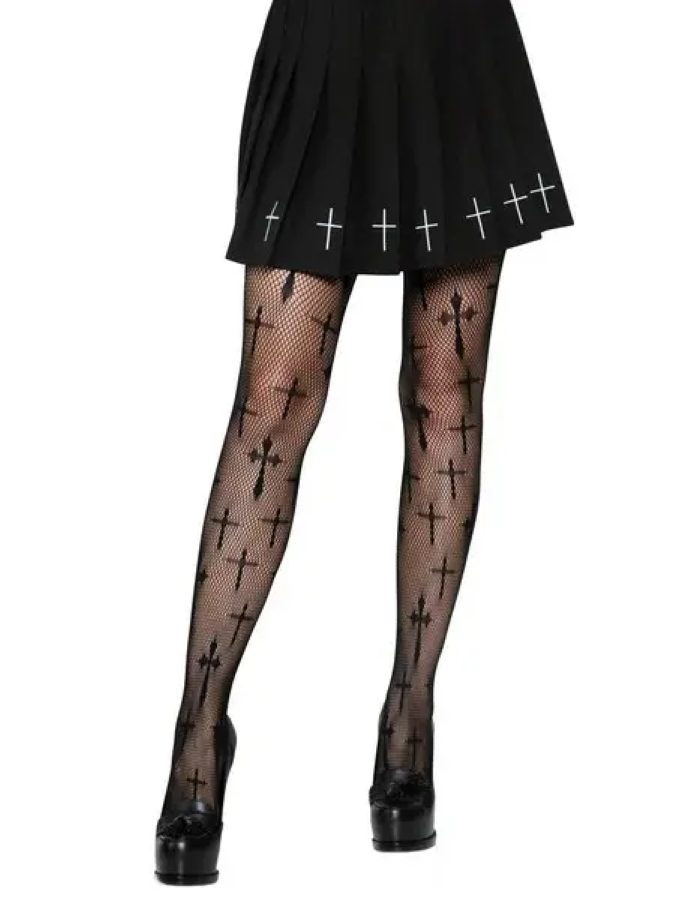 STOCKINGS - FISHNET CROSSES