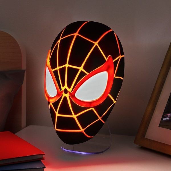 Light - Spiderman Miles Mask - hotRAGS.com