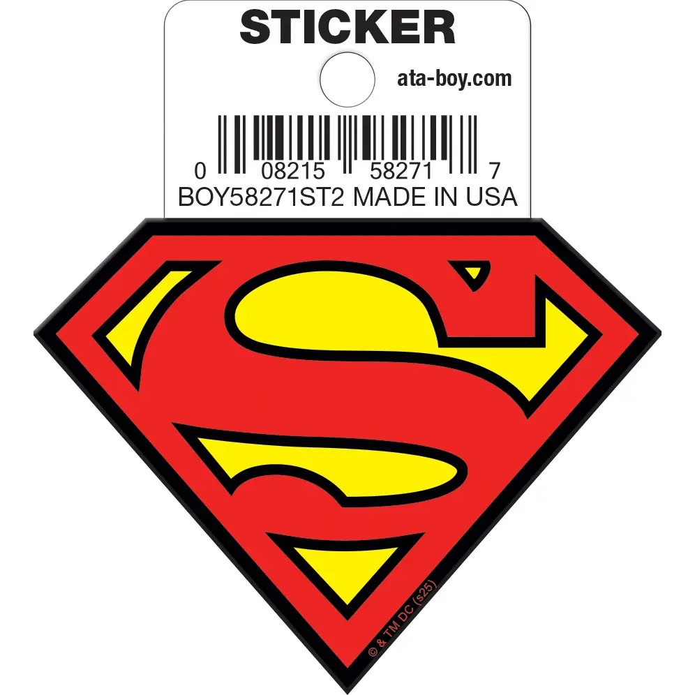 Sticker - Superman Logo - hotRAGS.com