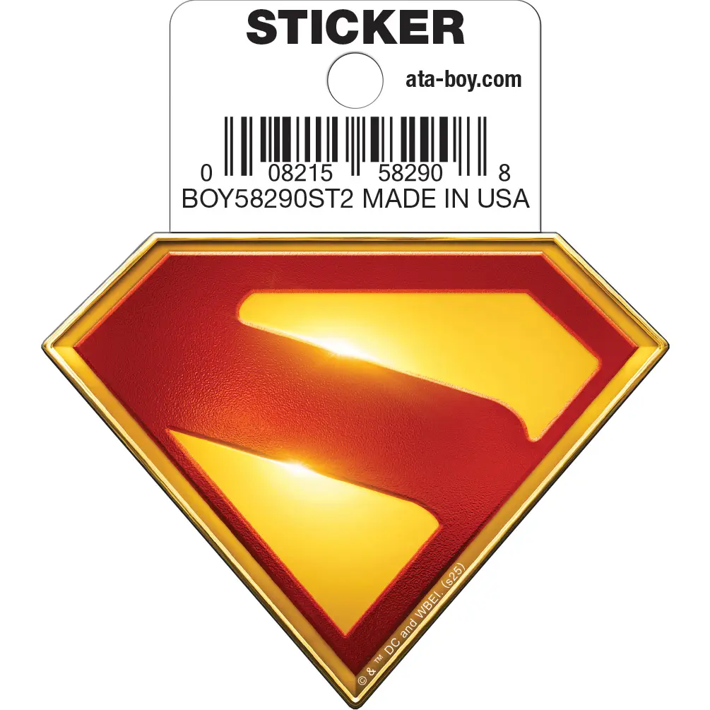 Sticker - Superman Logo 2025 - hotRAGS.com