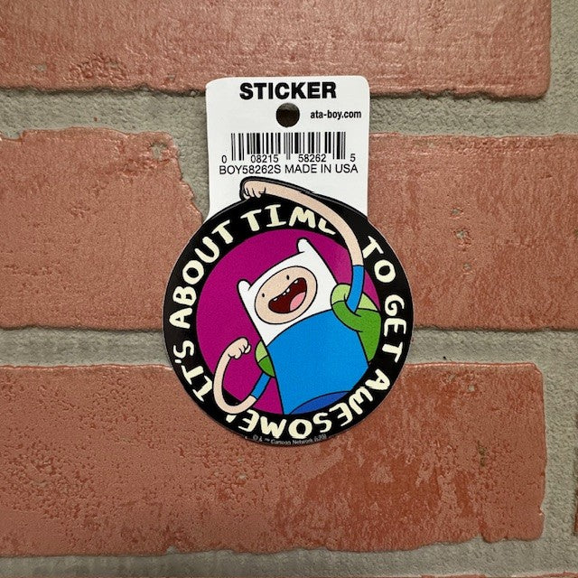 Sticker - Adventure Time Finn - hotRAGS.com