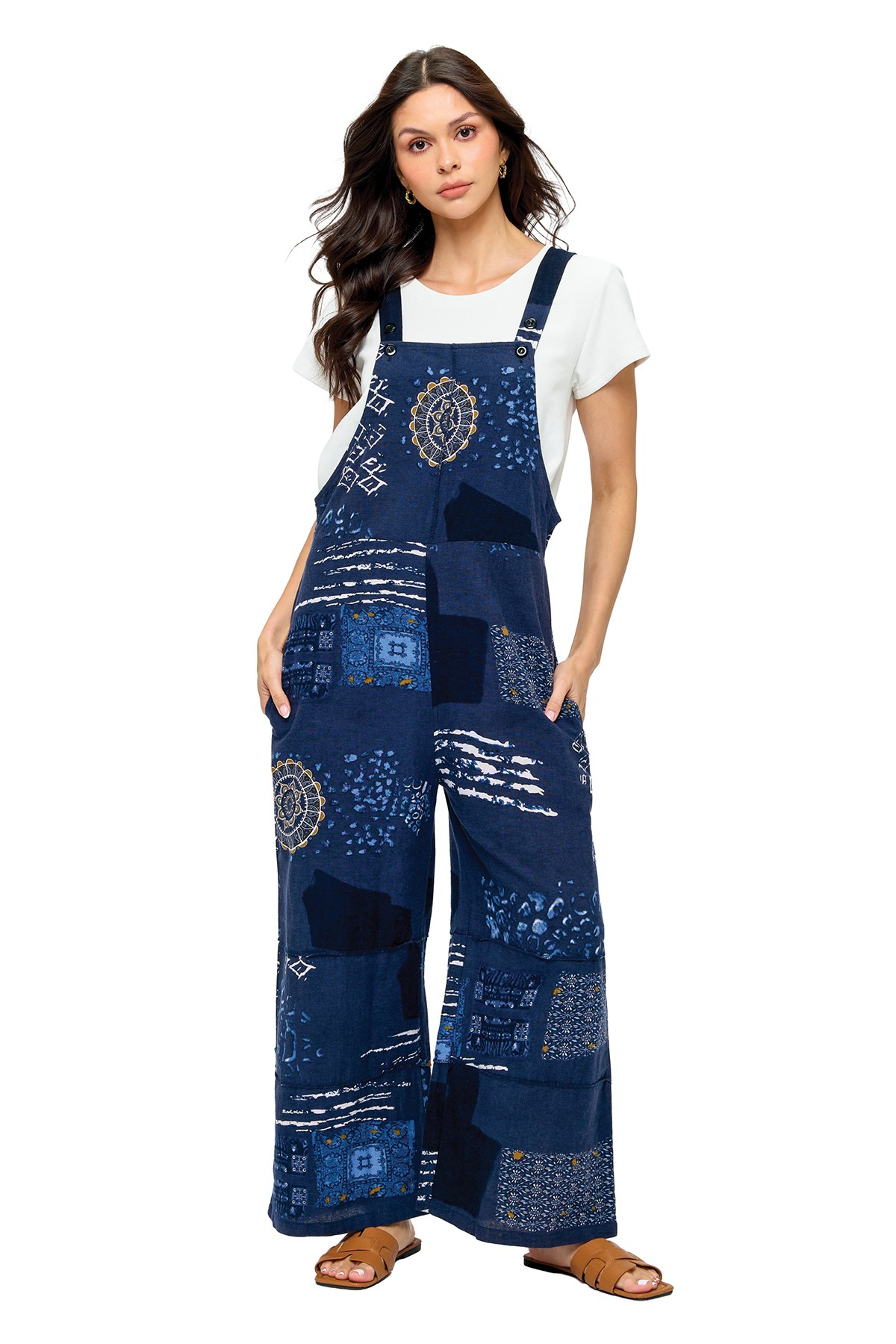 Overall - Boho Mandala Patch - hotRAGS.com