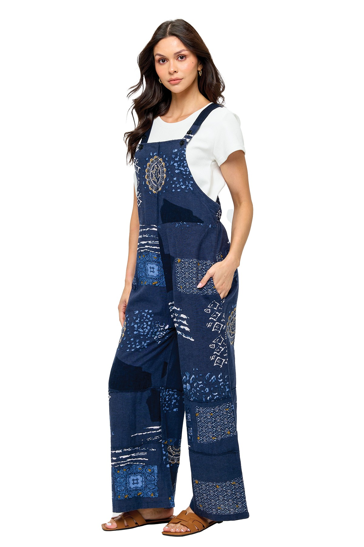 Overall - Boho Mandala Patch - hotRAGS.com