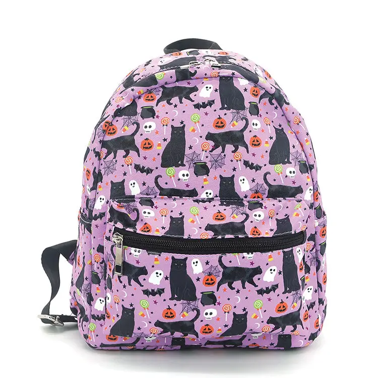 Backpack - Mini Black Cat Halloween - hotRAGS.com