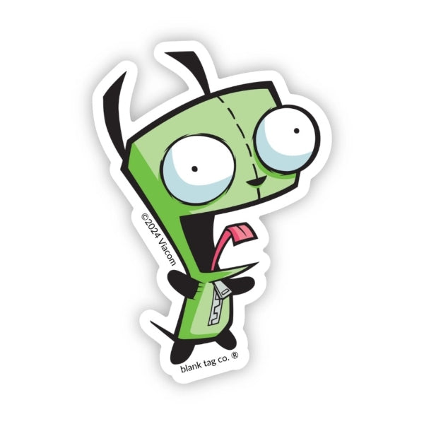 Sticker - Invader Zim Excited Gir - hotRAGS.com