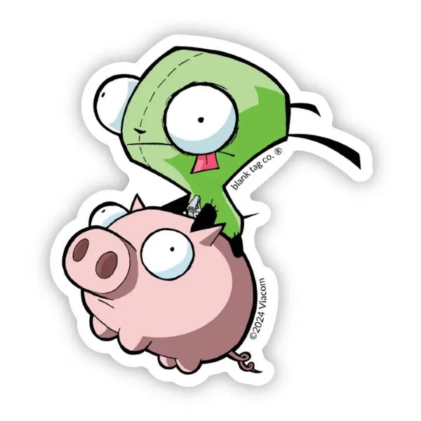 Sticker - Invader Zim Shadowhog - hotRAGS.com