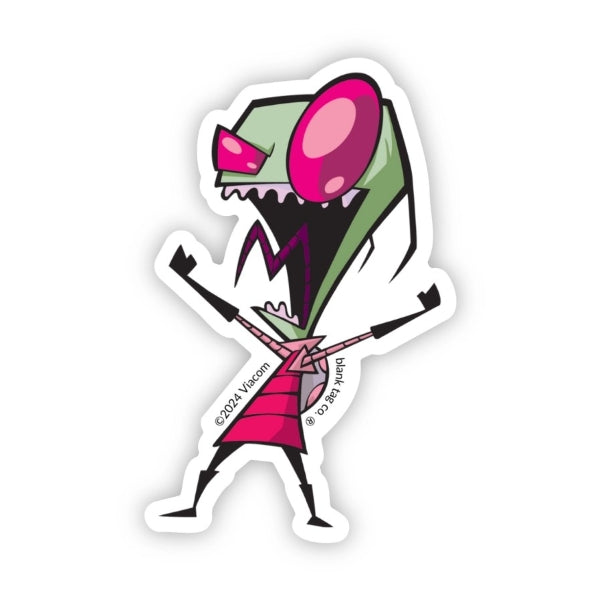 Sticker - Zim Screaming - hotRAGS.com