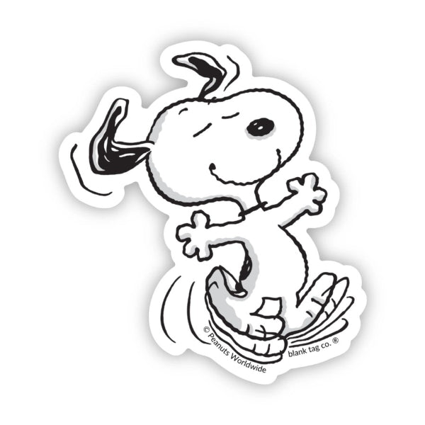 Sticker - Snoopy Dancing - hotRAGS.com
