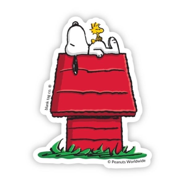 Sticker - Snoopy Doghouse - hotRAGS.com
