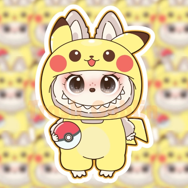 Sticker - Monster Pikachu - hotRAGS.com