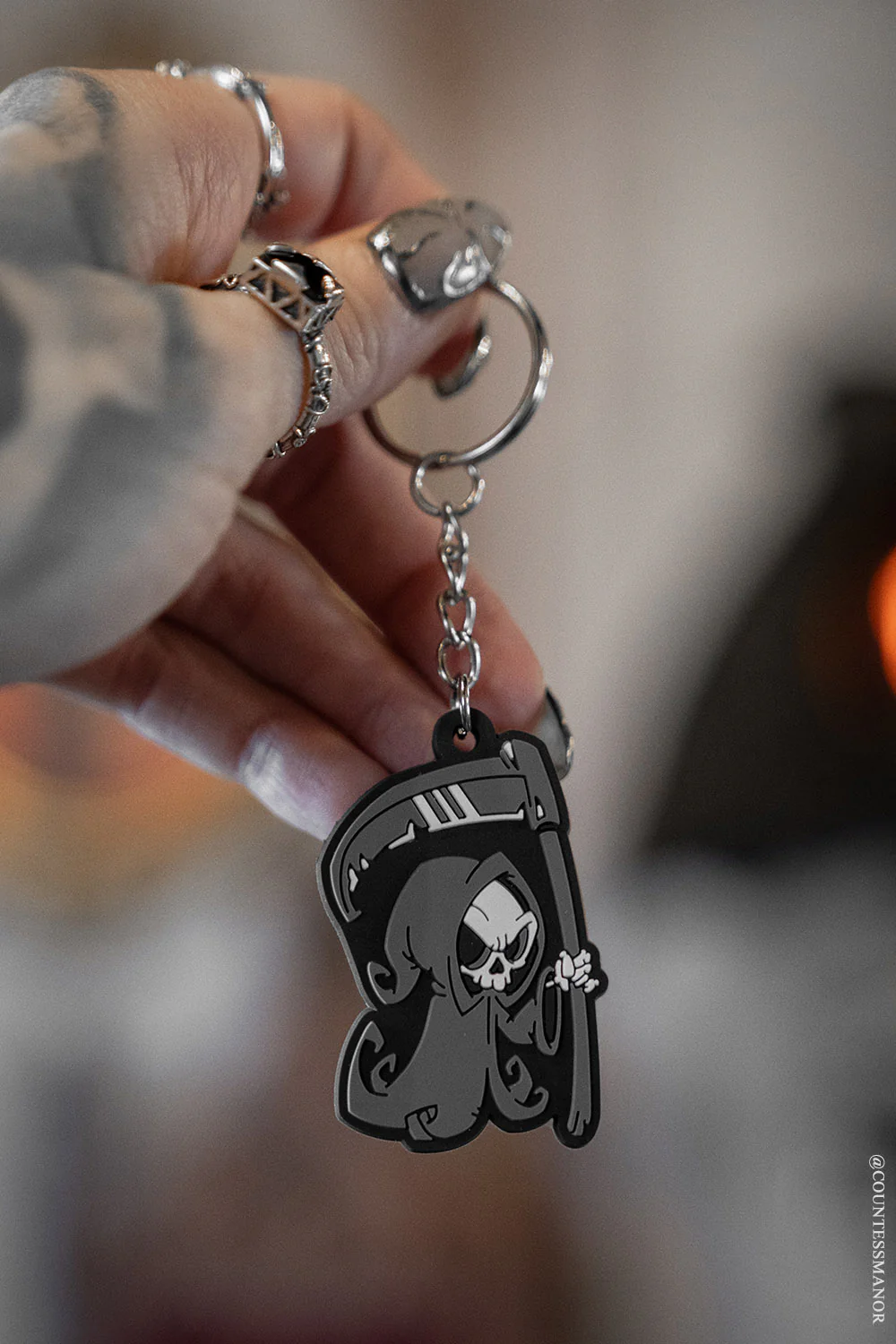 Keychain - Grim Creeper - hotRAGS.com