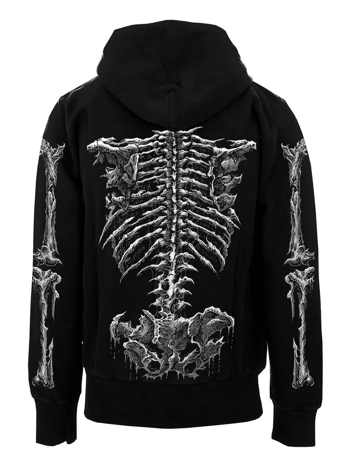 Hoodie - Skeleton Dead Inside - hotRAGS.com