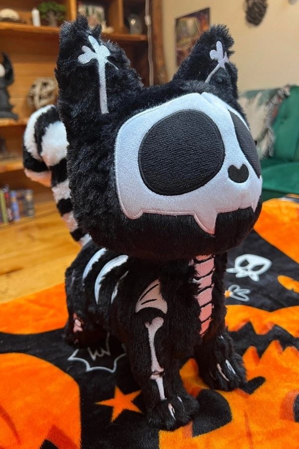 Plush - Skelekitty - White Bones - hotRAGS.com