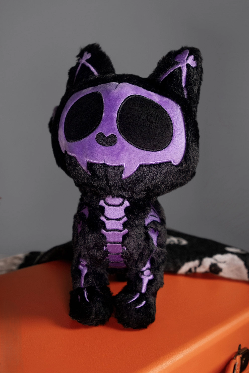Plush - Skelekitty - Purple Bones - hotRAGS.com