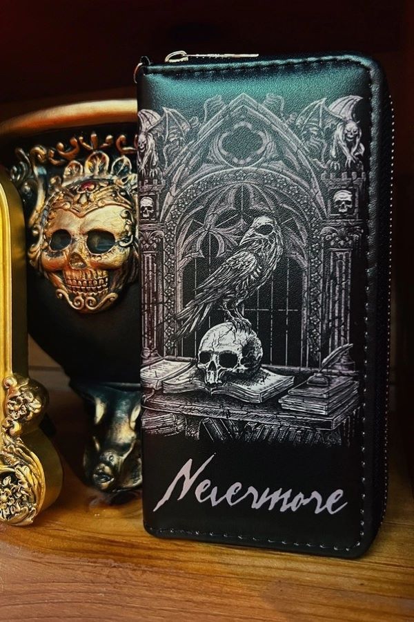 Wallet - Nevermore Poe - hotRAGS.com