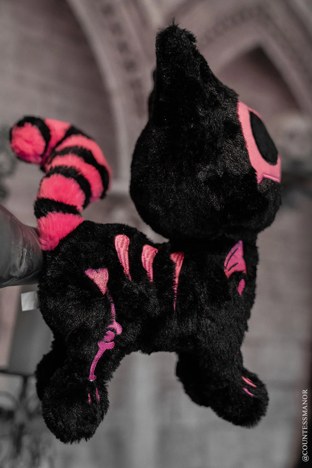 Plush - Skelekitty - Pink - hotRAGS.com