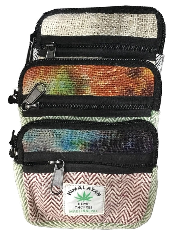 Coin Purse - Tie Dye Hemp Cotton - hotRAGS.com