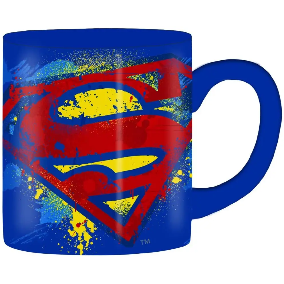 Mug - Superman Splatter - 14oz - hotRAGS.com
