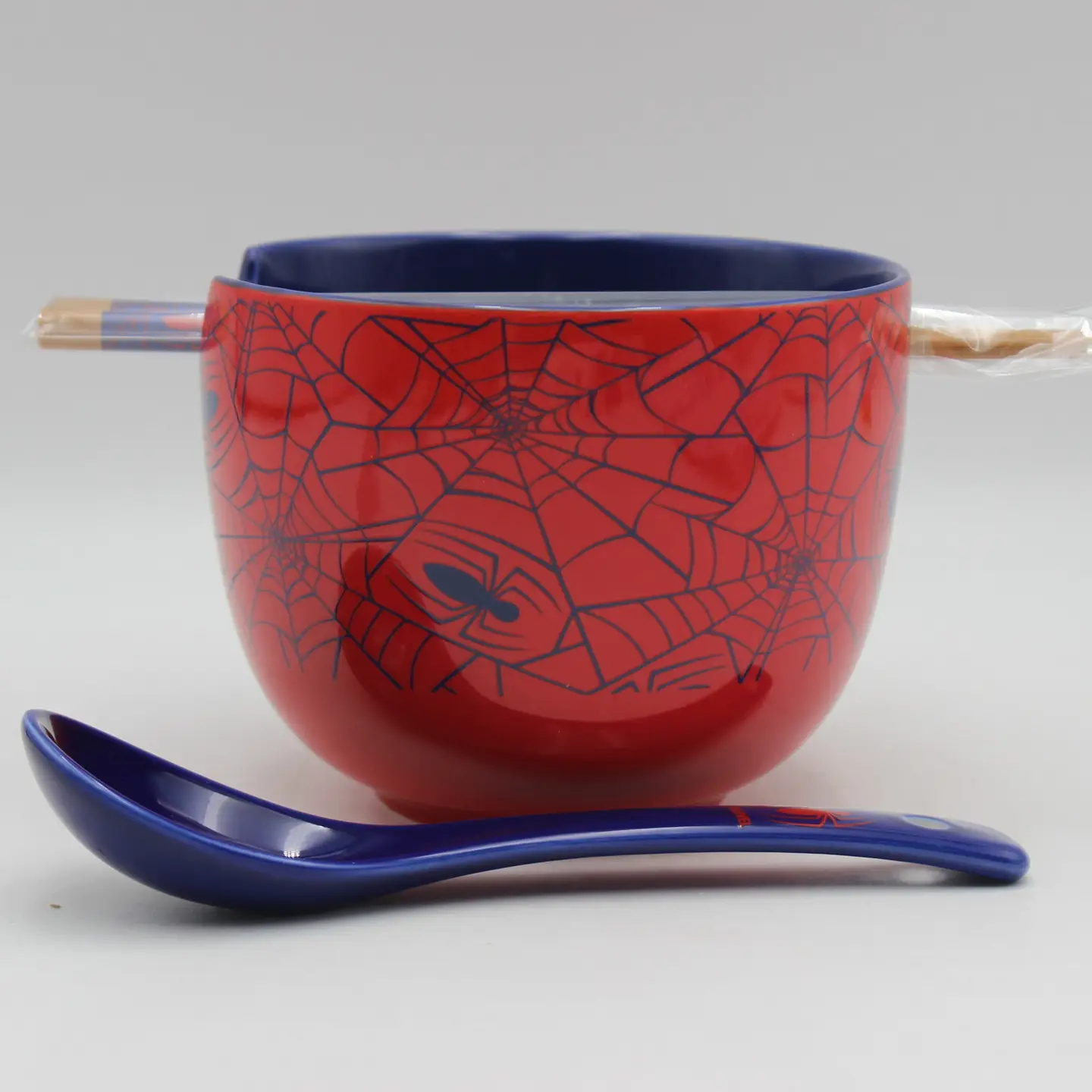 Ramen Bowl - Spiderman Webs - hotRAGS.com