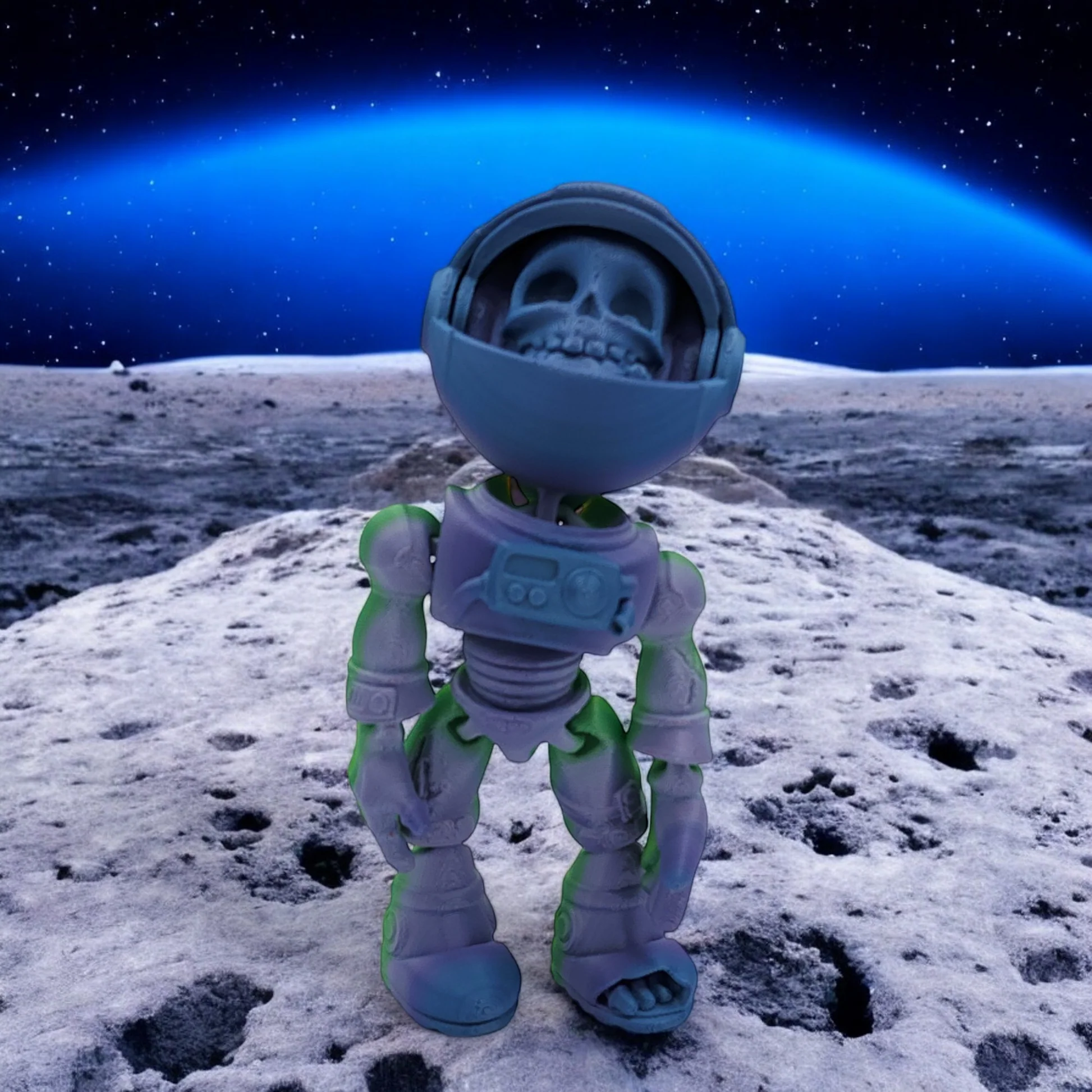 Toy - 3D Skelonaut - hotRAGS.com