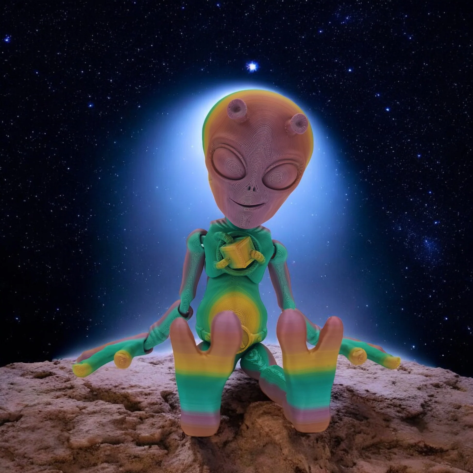 Toy - 3D Aura Alien - hotRAGS.com