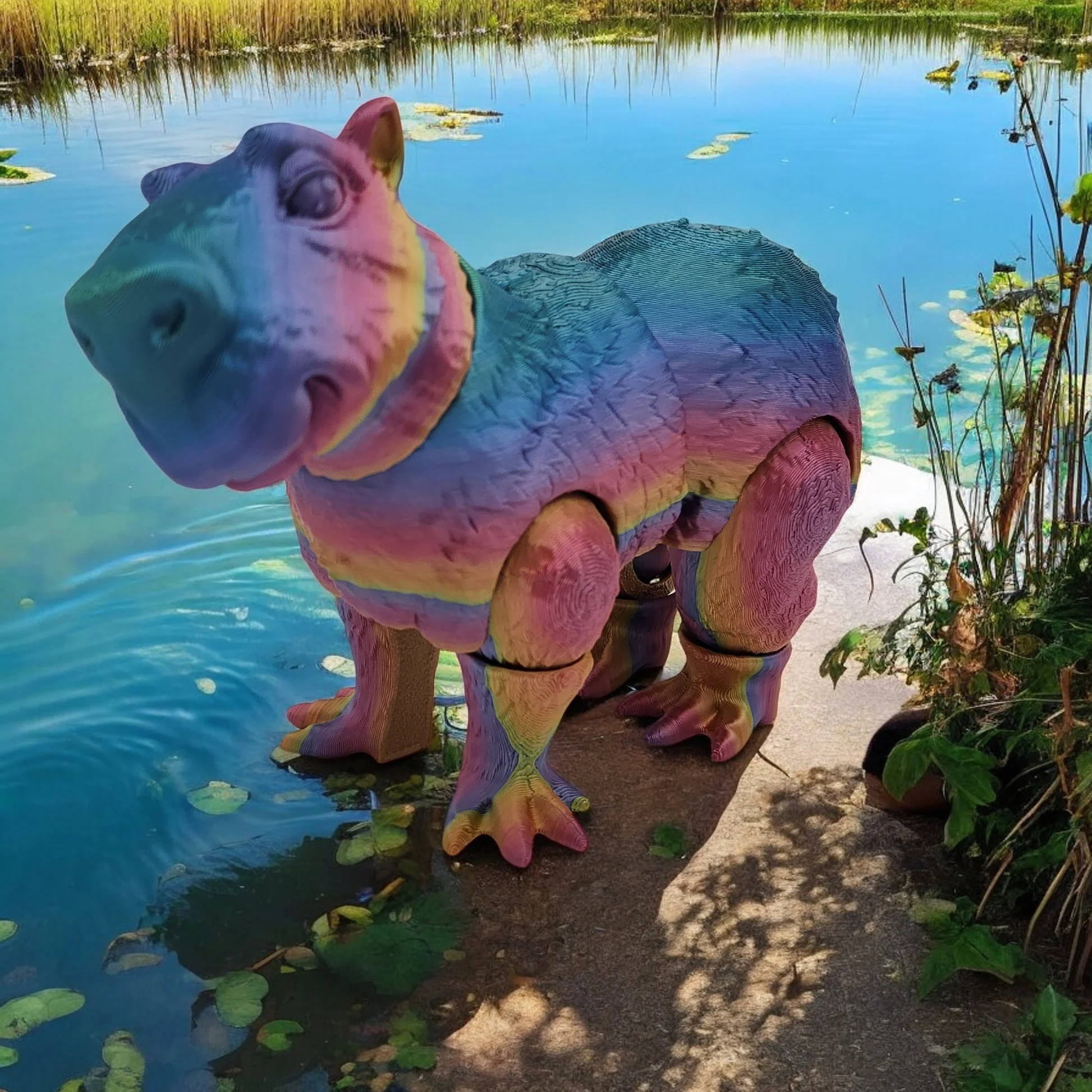 Toy - 3D Hapybara Capybara - hotRAGS.com