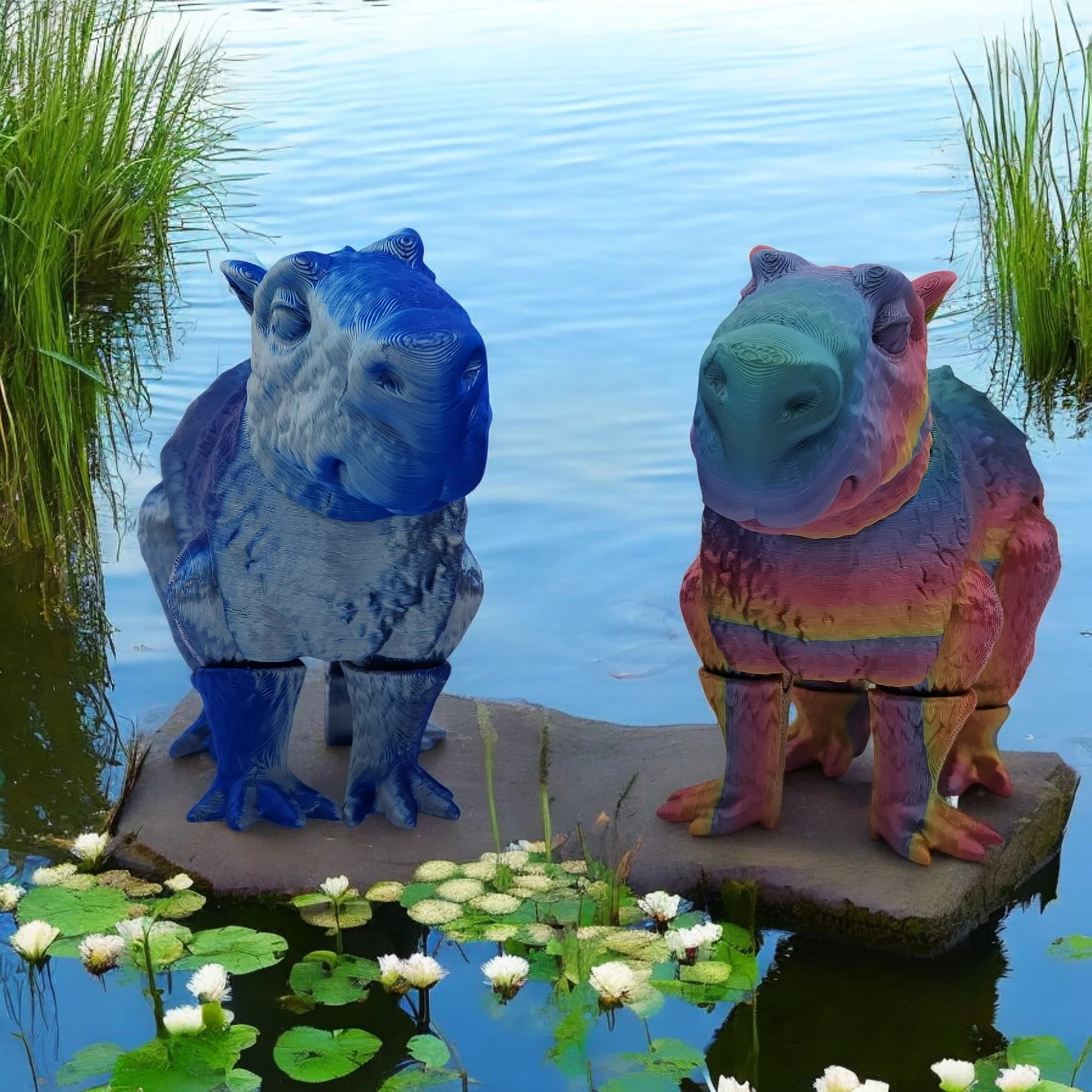 Toy - 3D Hapybara Capybara - hotRAGS.com