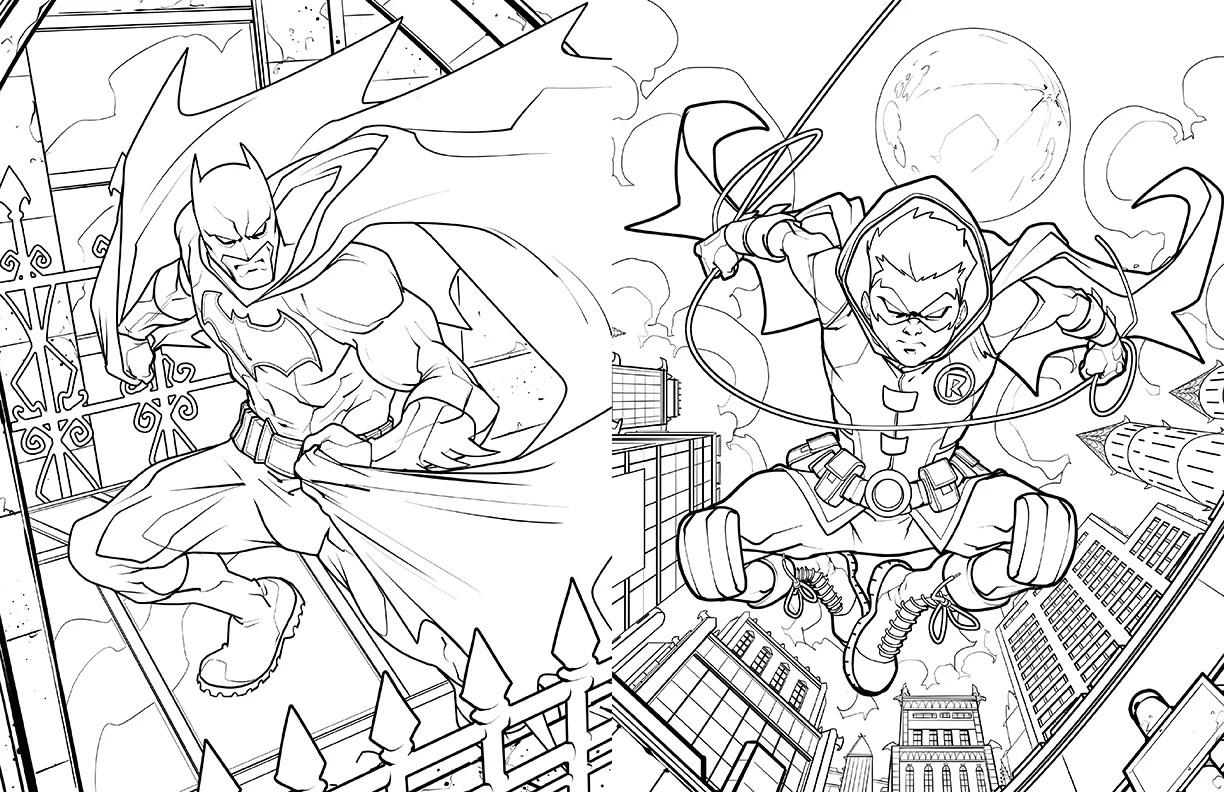 Coloring Book - Batman Official - hotRAGS.com