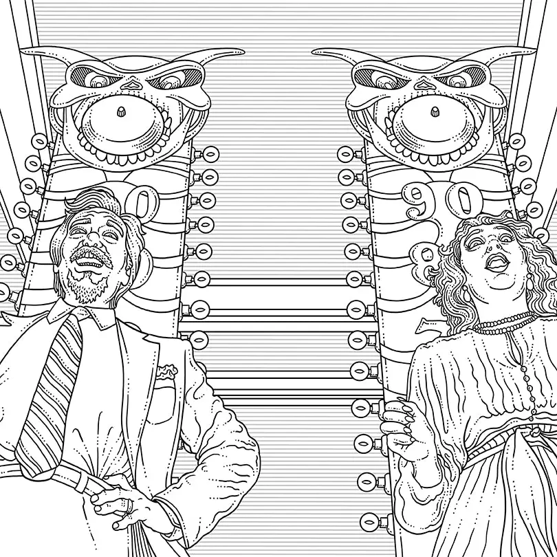 Coloring Book - Beetlejuice - hotRAGS.com