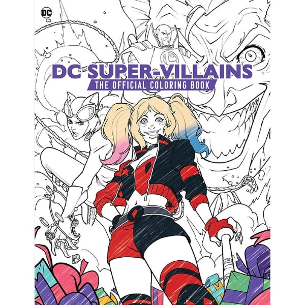 Coloring Book - DC Super Villain - hotRAGS.com