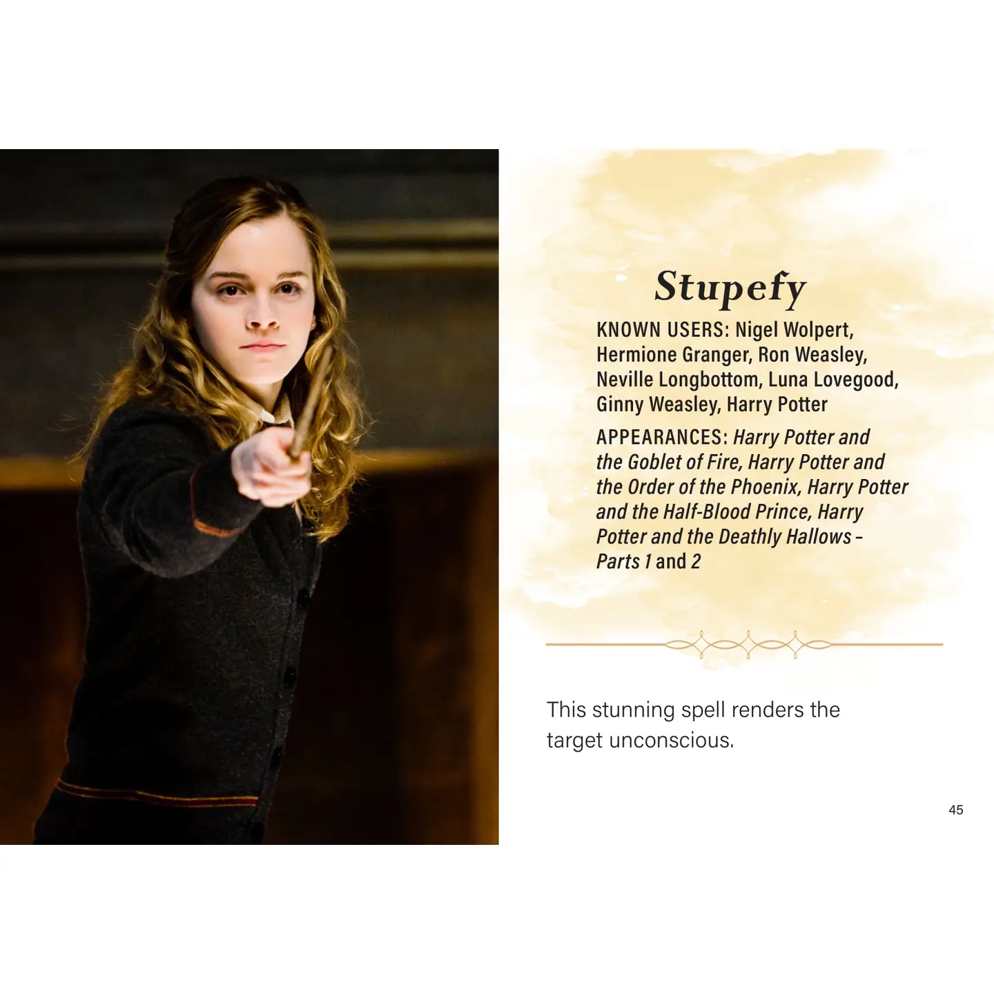 Book - Harry Potter Spells Charm - hotRAGS.com