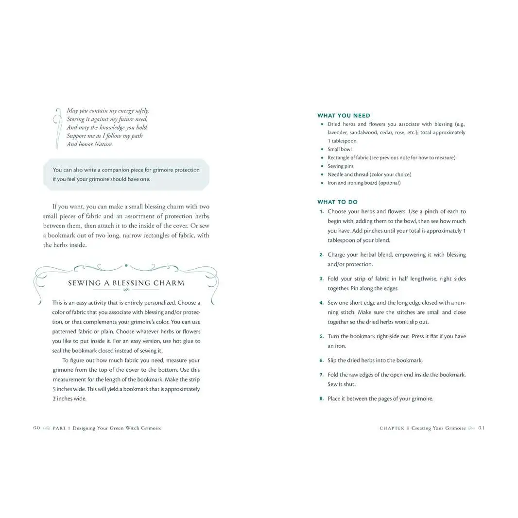 Book - Green Witch's Grimoire - hotRAGS.com