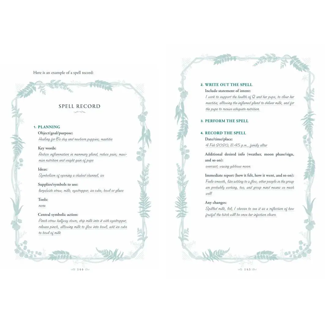 Book - Green Witch's Grimoire - hotRAGS.com