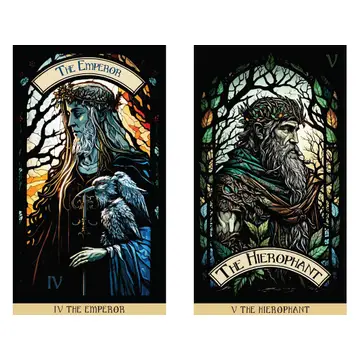 Tarot Cards - Stained Glass - hotRAGS.com