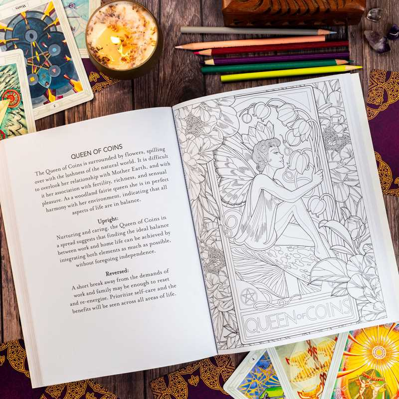 Coloring Book - Tarot - hotRAGS.com