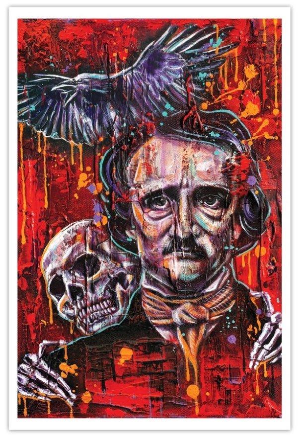 Print - Edgar Allan Poe - hotRAGS.com