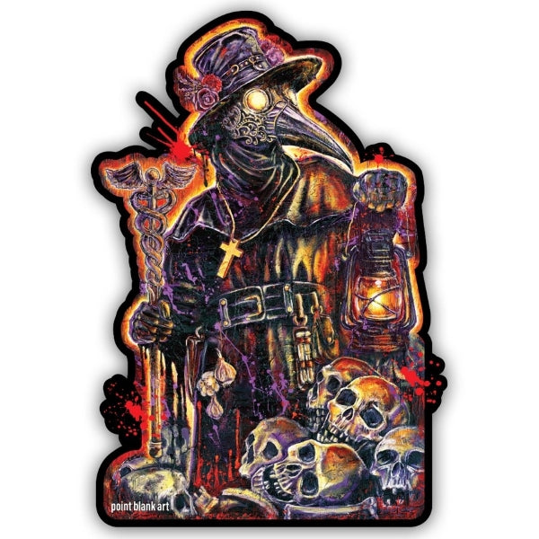 Sticker - Plague Doctor Vinyl - hotRAGS.com