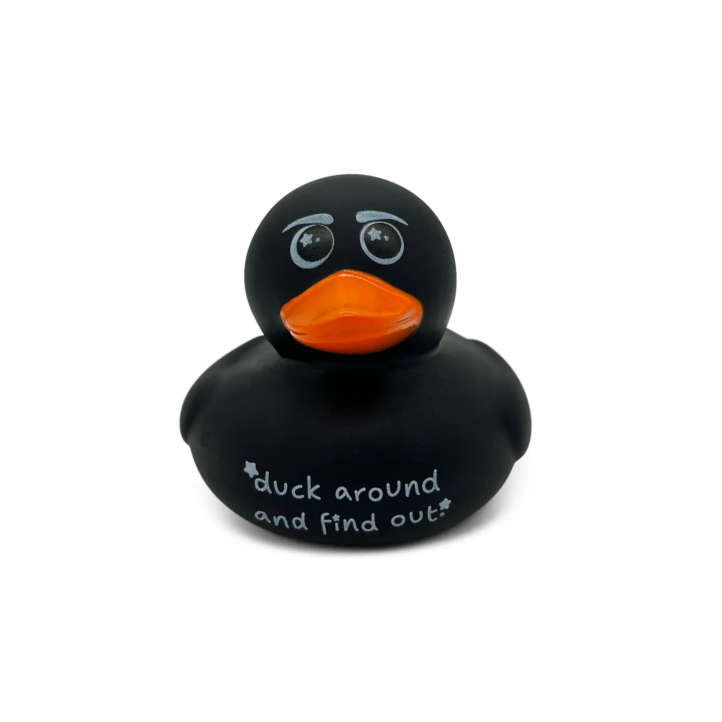 Toy - Rubber Duck Black Funny - hotRAGS.com
