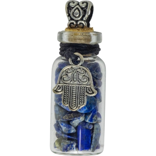 Necklace - Gems Bottle Lapis - hotRAGS.com