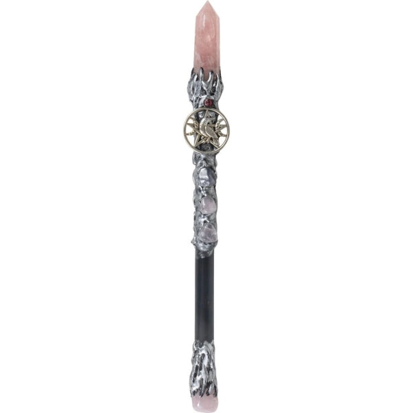 Wand - Magick Rose Quartz - hotRAGS.com