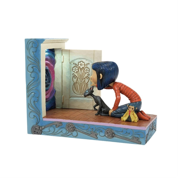Statue - Coraline Kneeling Down Door - hotRAGS.com