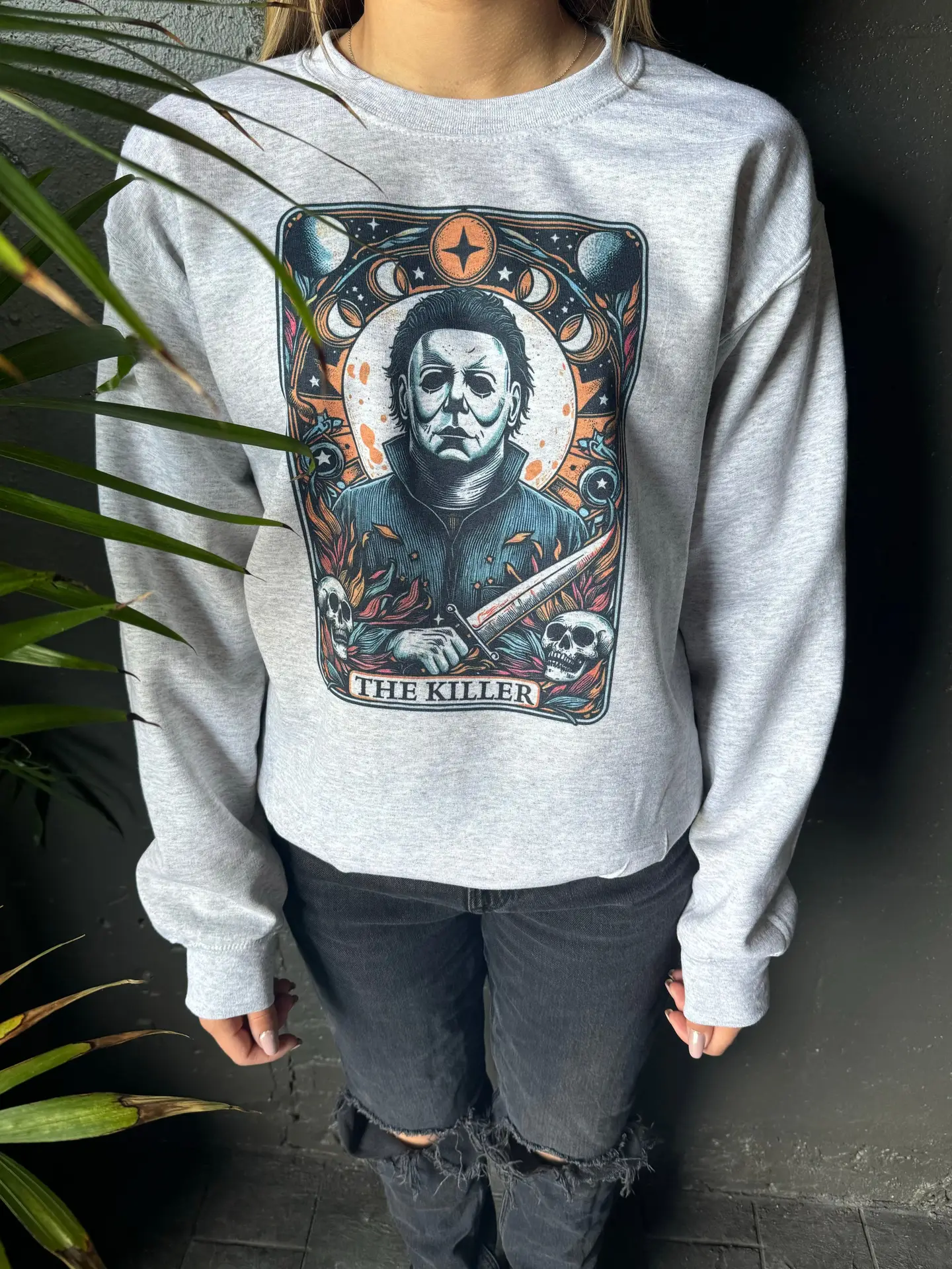 Sweatshirt - Killer Mmyers Tarot - hotRAGS.com