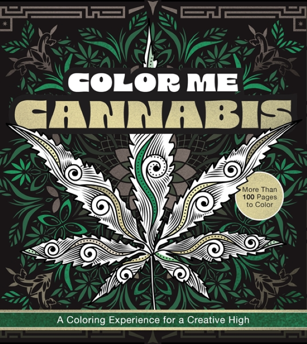 Coloring Book - Color Me Cannabis - hotRAGS.com