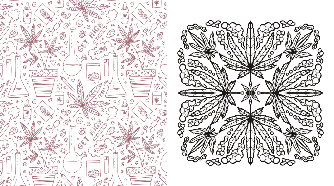 Coloring Book - Color Me Cannabis - hotRAGS.com