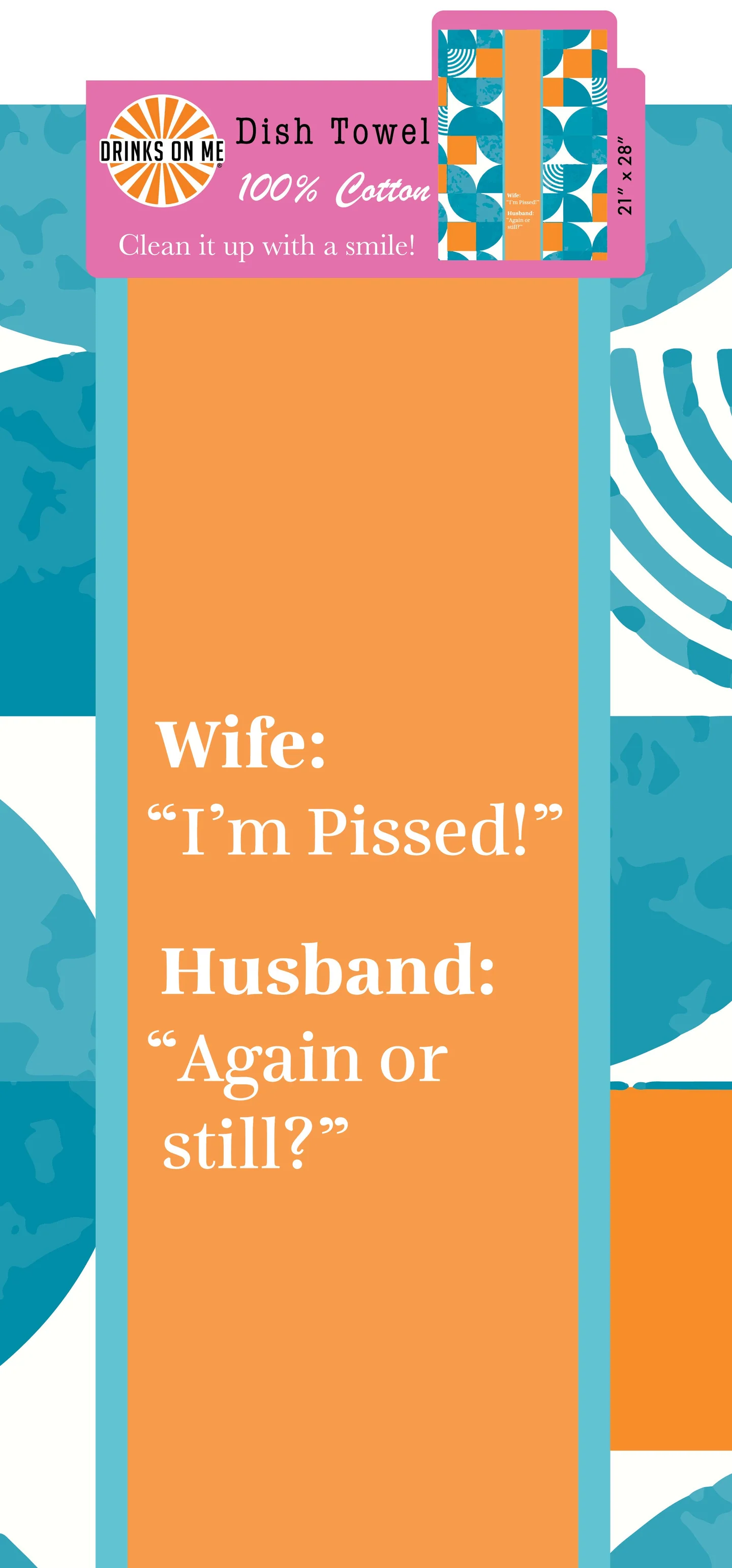 Kitchen Towel - Pissed - hotRAGS.com
