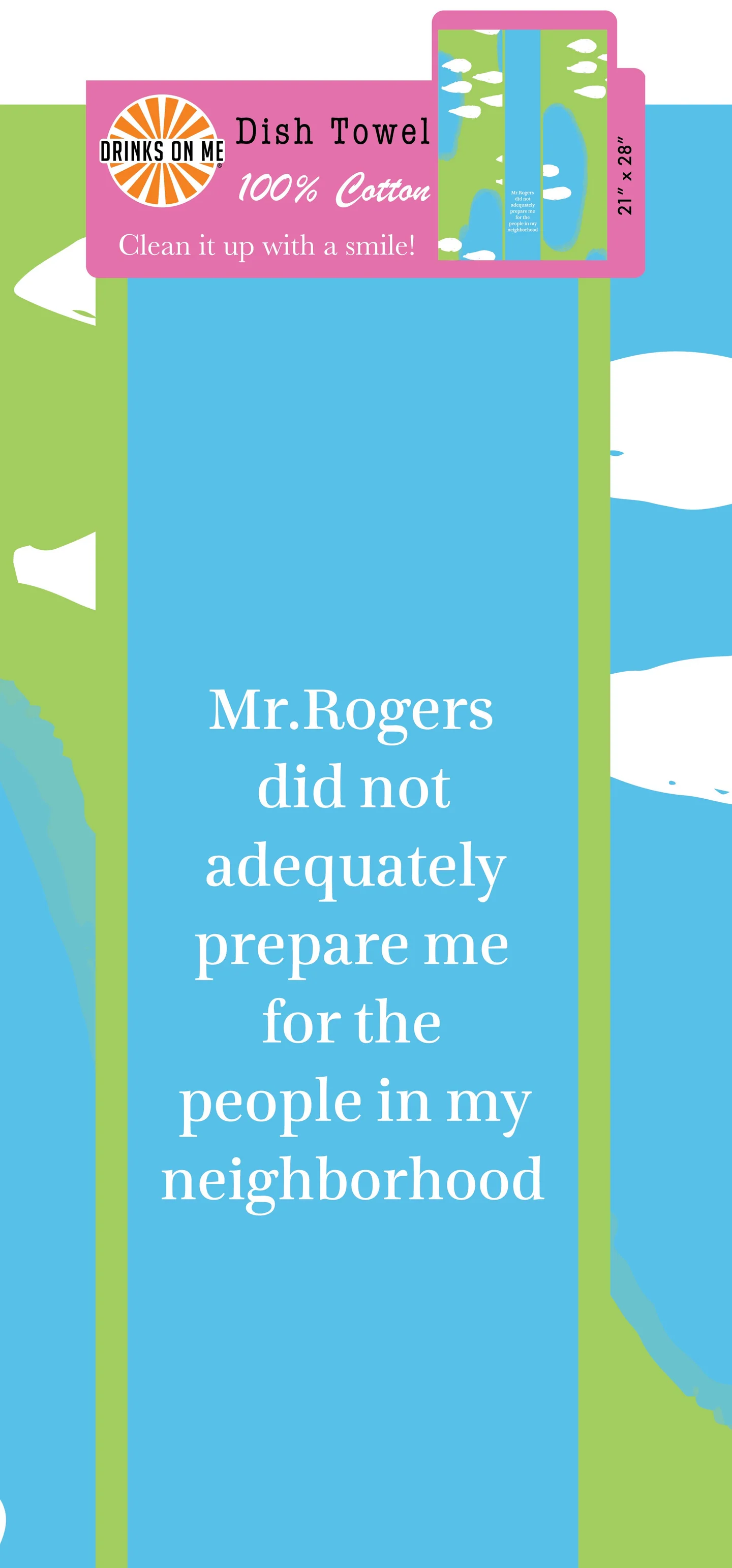 Kitchen - Towel Mr. Rogers - hotRAGS.com