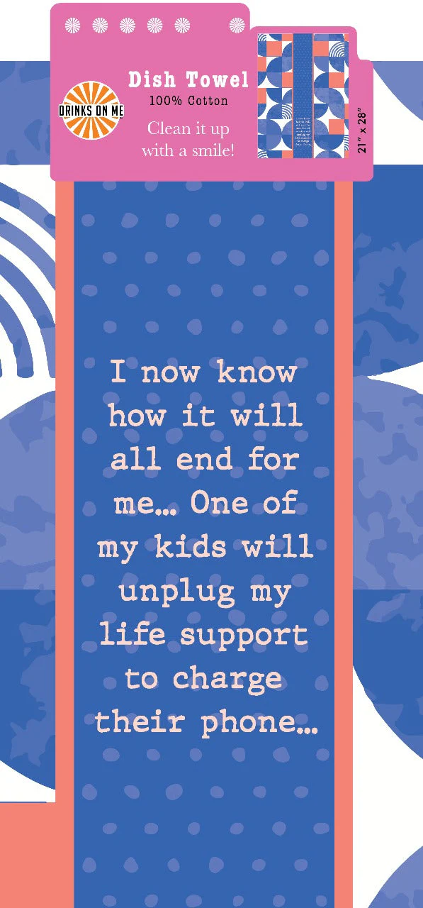 Kitchen Towel - Life Support - hotRAGS.com