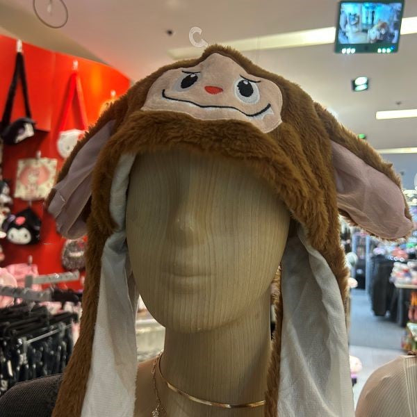 Hat - Plush Monster - Brown - hotRAGS.com