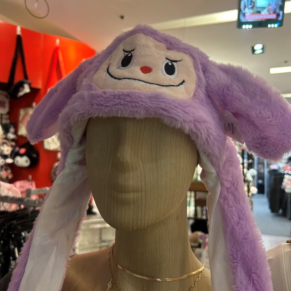 Hat - Plush Monster - Purple - hotRAGS.com